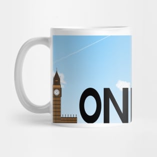 London Skyline Daytime Mug